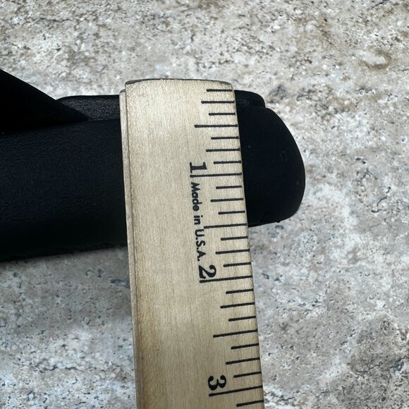 Toms Sandals Womena 8 Black Alpargata Mallow Crossover Quilted Textile Slides - Picture 10 of 10